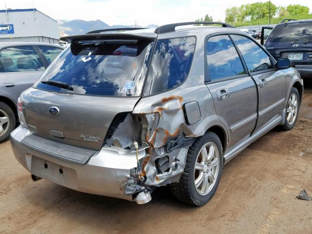 JF1GG68666G821986 - 2006 SUBARU IMPREZA OU SILVER photo 4