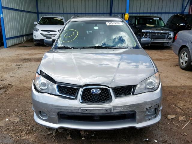 JF1GG68666G821986 - 2006 SUBARU IMPREZA OU SILVER photo 9