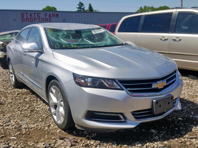 2G1165S33F9117103 - 2015 CHEVROLET IMPALA LTZ SILVER photo 1