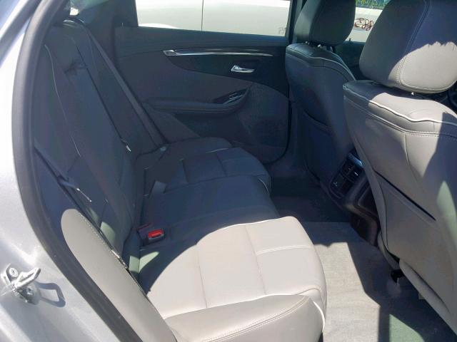 2G1165S33F9117103 - 2015 CHEVROLET IMPALA LTZ SILVER photo 6