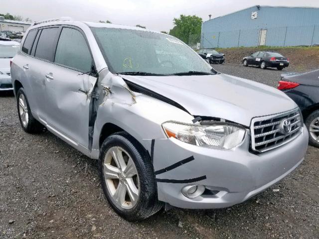 JTEDK3EH2A2162659 - 2010 TOYOTA HIGHLANDER SILVER photo 1