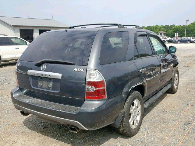 2HNYD18636H508712 - 2006 ACURA MDX TOURIN GRAY photo 4