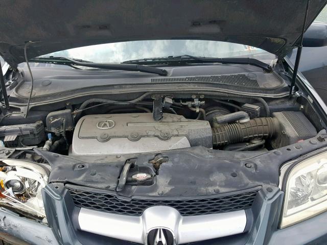 2HNYD18636H508712 - 2006 ACURA MDX TOURIN GRAY photo 7