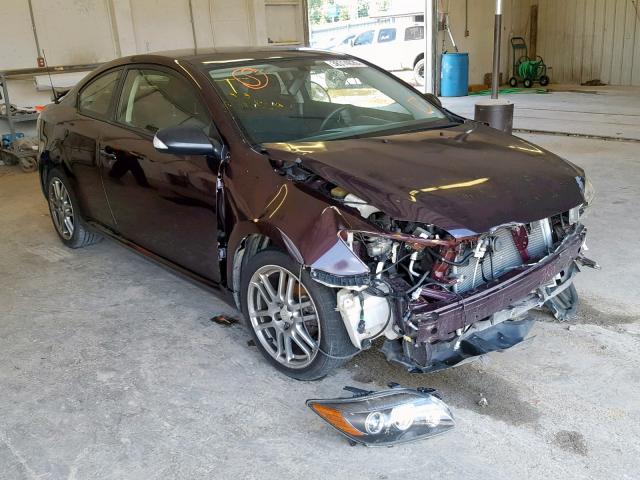 JTKDE167590284583 - 2009 TOYOTA SCION TC BURGUNDY photo 1