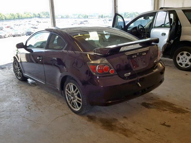 JTKDE167590284583 - 2009 TOYOTA SCION TC BURGUNDY photo 3