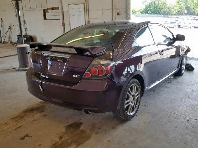 JTKDE167590284583 - 2009 TOYOTA SCION TC BURGUNDY photo 4