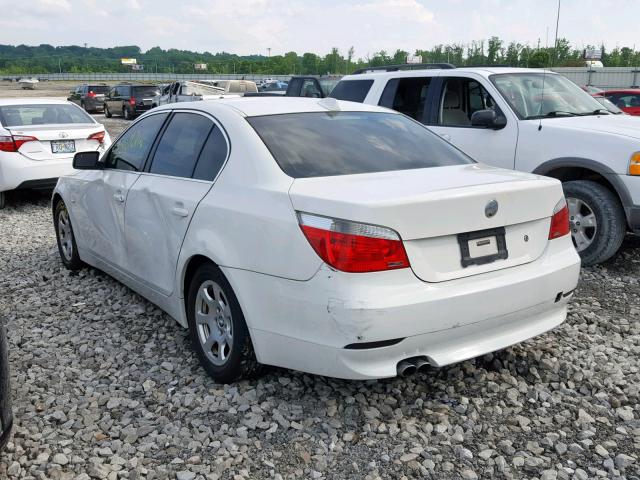 WBANA53584B850716 - 2004 BMW 525 I WHITE photo 3