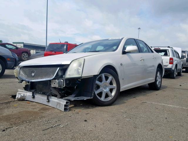 1G6DW677470183826 - 2007 CADILLAC STS WHITE photo 2