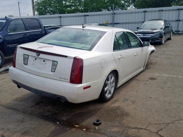 1G6DW677470183826 - 2007 CADILLAC STS WHITE photo 4