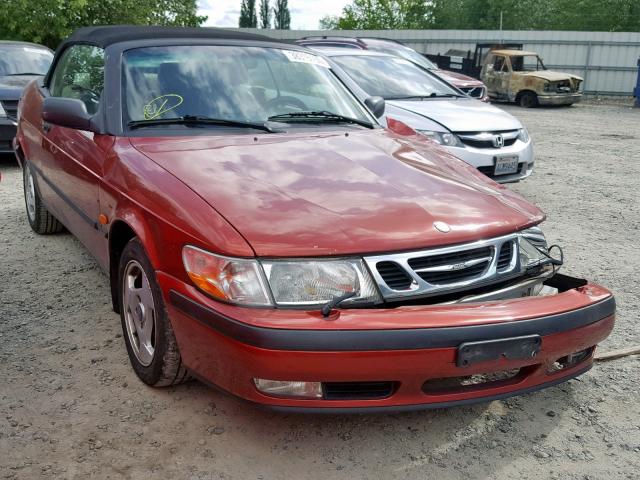 YS3DD78NXX7000175 - 1999 SAAB 9-3 S RED photo 1