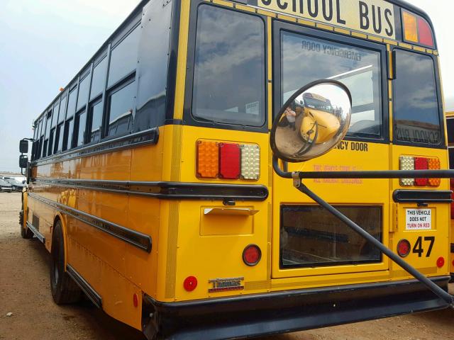 4UZABRDJ59CZ84582 - 2009 FREIGHTLINER CHASSIS B2 黄色 照片 3