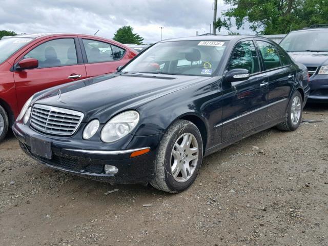 WDBUF26J55A541217 - 2005 MERCEDES-BENZ E 320 CDI BLACK photo 2