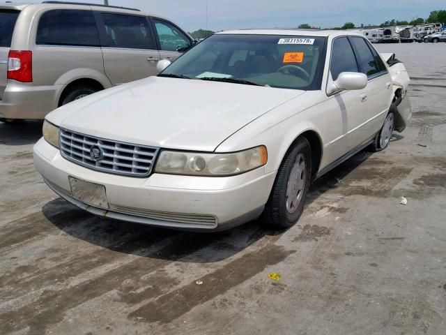 1G6KS54Y7XU930287 - 1999 CADILLAC SEVILLE SL WHITE photo 2