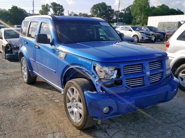 1D8GT58658W101251 - 2008 DODGE NITRO R/T BLUE photo 1