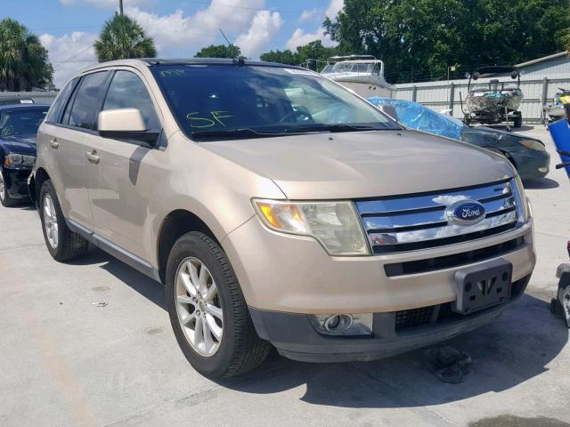 2FMDK38CX7BA87485 - 2007 FORD EDGE SEL TAN photo 1