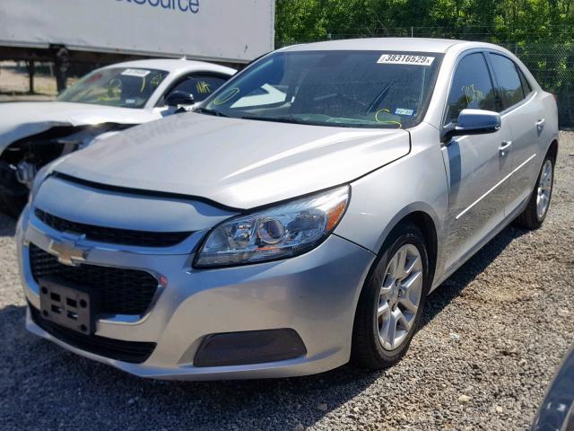 1G11C5SL2FF310388 - 2015 CHEVROLET MALIBU 1LT 银色 照片 2