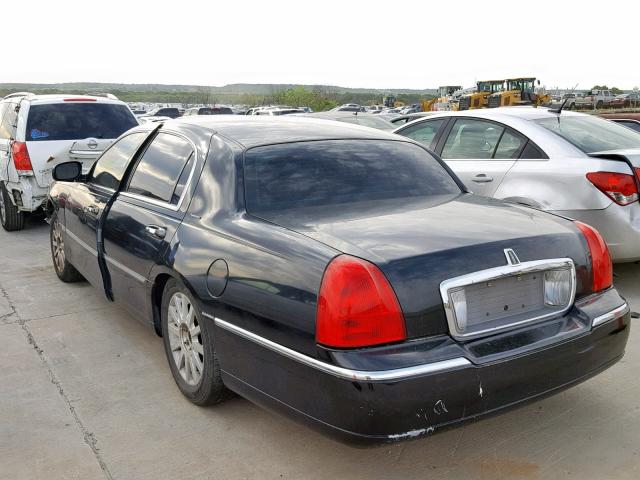 1LNHM81V67Y626661 - 2007 LINCOLN TOWN CAR S BLACK photo 3