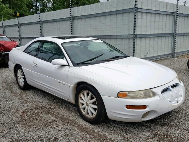 4C3AU52N0XE147336 - 1999 CHRYSLER SEBRING LX WHITE photo 1