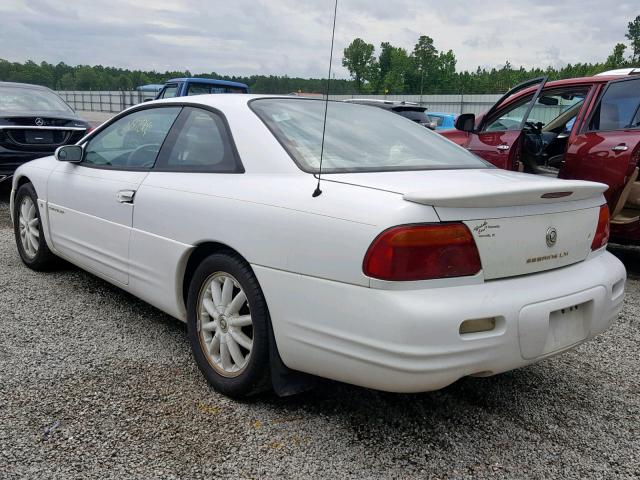 4C3AU52N0XE147336 - 1999 CHRYSLER SEBRING LX WHITE photo 3