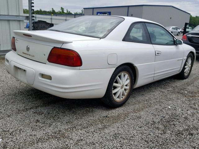 4C3AU52N0XE147336 - 1999 CHRYSLER SEBRING LX WHITE photo 4