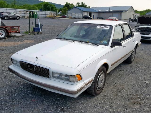 1G4AG55M9T6440384 - 1996 BUICK CENTURY SP WHITE photo 2