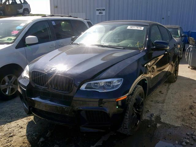 5YMGZ0C56DLL29860 - 2013 BMW X6 M BLACK photo 2
