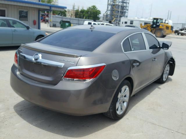 1G4GC5EG6AF216664 - 2010 BUICK LACROSSE C BROWN photo 4