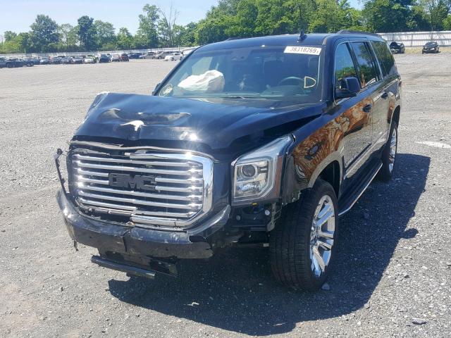 1GKS2GKCXJR265982 - 2018 GMC YUKON XL K BLACK photo 2