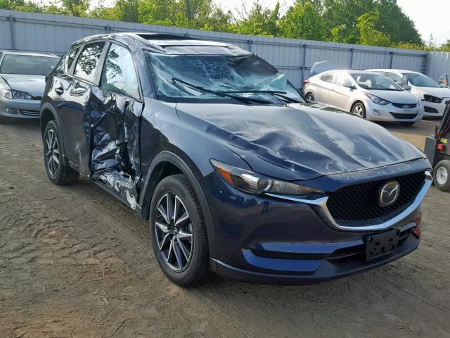 JM3KFBCM5J0443819 - 2018 MAZDA CX-5 TOURI BLUE photo 1