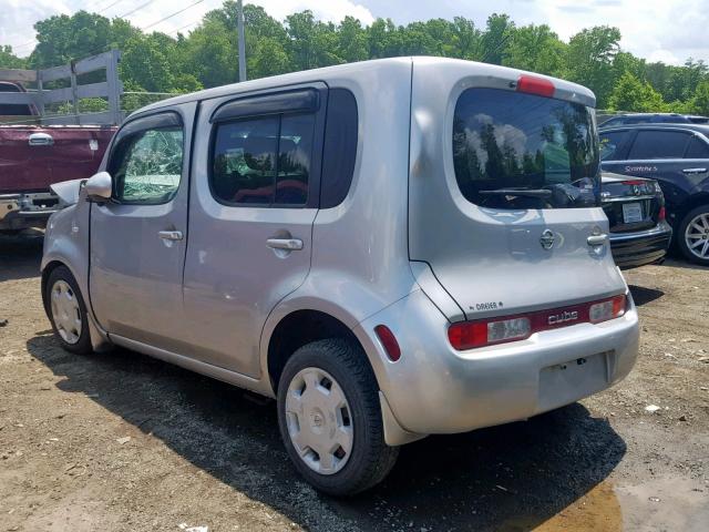 JN8AZ28R99T127631 - 2009 NISSAN CUBE BASE SILVER photo 3