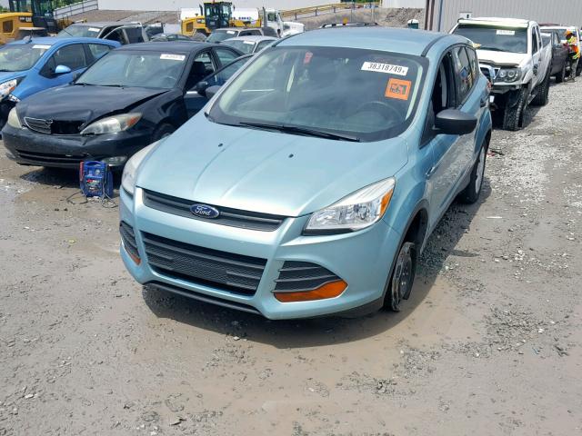 1FMCU0F7XDUA16013 - 2013 FORD ESCAPE S GREEN photo 2