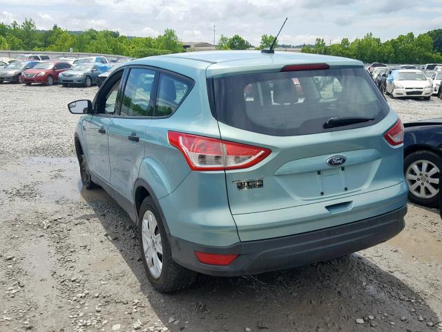 1FMCU0F7XDUA16013 - 2013 FORD ESCAPE S GREEN photo 3