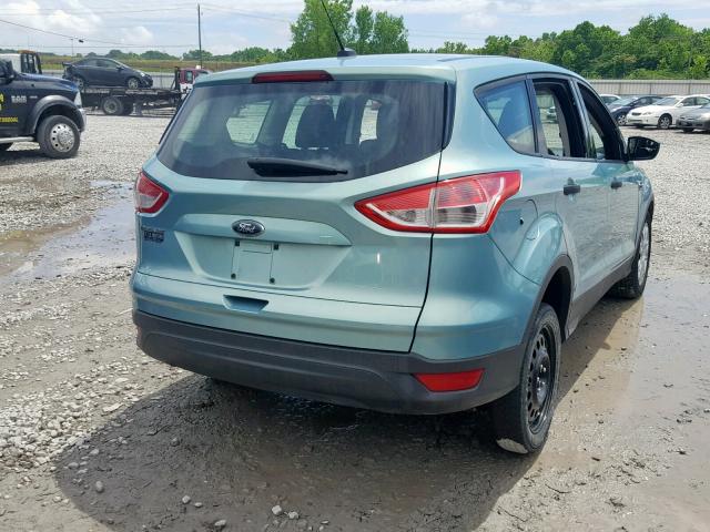 1FMCU0F7XDUA16013 - 2013 FORD ESCAPE S GREEN photo 4