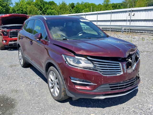 5LMTJ2DH3HUL03292 - 2017 LINCOLN MKC SELECT MAROON photo 1