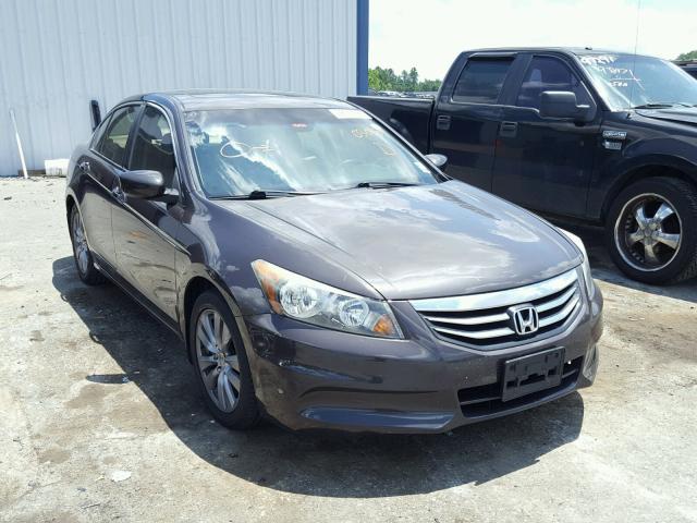 1HGCP2F87BA030404 - 2011 HONDA ACCORD EXL CHARCOAL photo 1