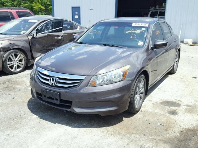 1HGCP2F87BA030404 - 2011 HONDA ACCORD EXL CHARCOAL photo 2