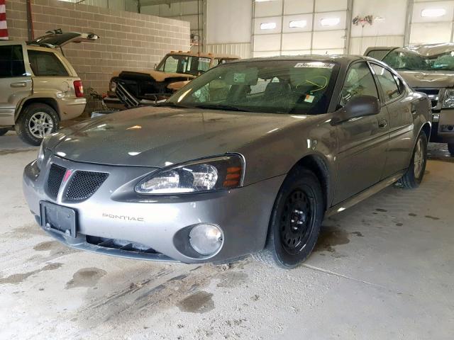 2G2WP552481104802 - 2008 PONTIAC GRAND PRIX GRAY photo 2