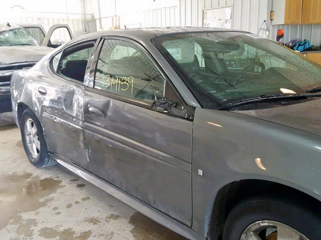2G2WP552481104802 - 2008 PONTIAC GRAND PRIX GRAY photo 9