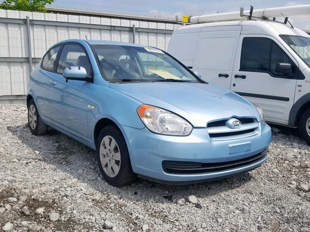 KMHCM3AC5AU169061 - 2010 HYUNDAI ACCENT BLU BLUE photo 1