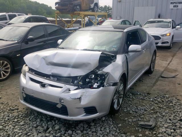 JTKJF5C72B3013139 - 2011 TOYOTA SCION TC 银色 照片 2