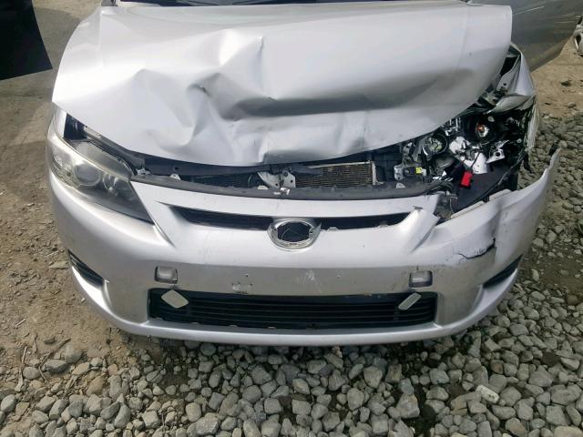 JTKJF5C72B3013139 - 2011 TOYOTA SCION TC 银色 照片 7