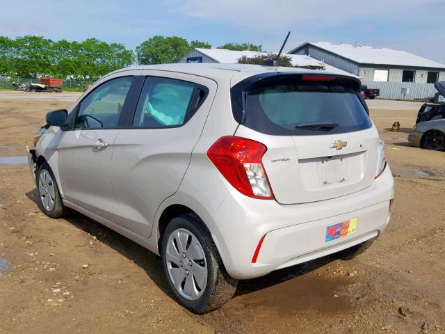 KL8CB6SA7HC752961 - 2017 CHEVROLET SPARK LS WHITE photo 3