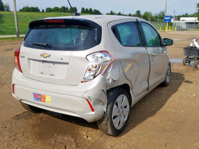 KL8CB6SA7HC752961 - 2017 CHEVROLET SPARK LS WHITE photo 4