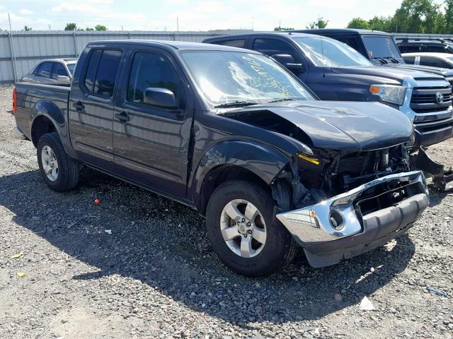 1N6AD0ER4AC400494 - 2010 NISSAN FRONTIER C GRAY photo 1