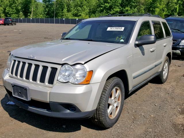 1J8GR48K09C507339 - 2009 JEEP GRAND CHER SILVER photo 2