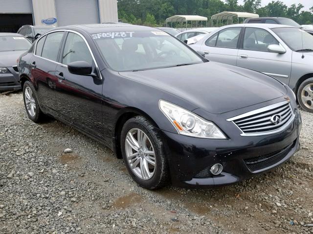 JN1CV6AP1BM500079 - 2011 INFINITI G37 BASE BLACK photo 1