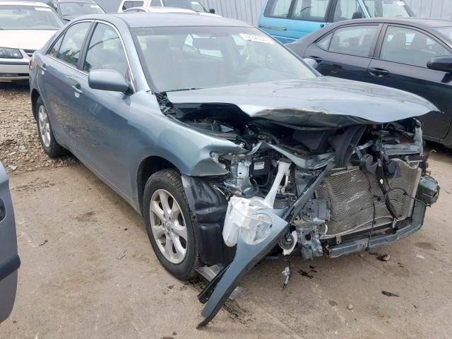 4T4BF3EKXAR055814 - 2010 TOYOTA CAMRY BASE TEAL photo 1