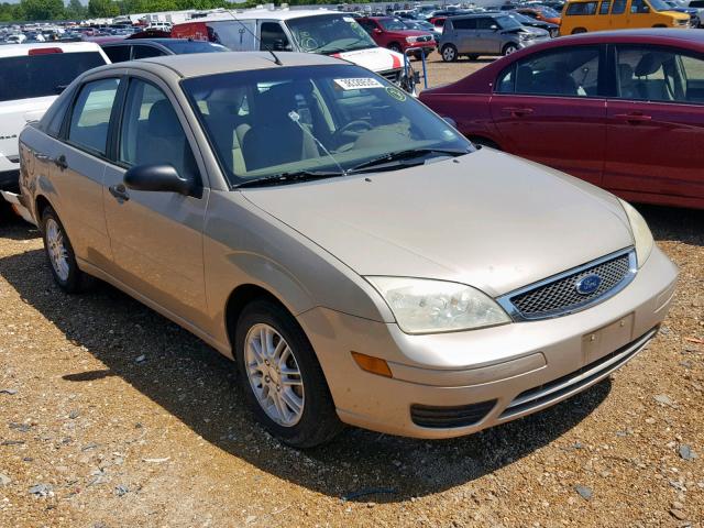 1FAFP34N06W128618 - 2006 FORD FOCUS ZX4 TAN photo 1