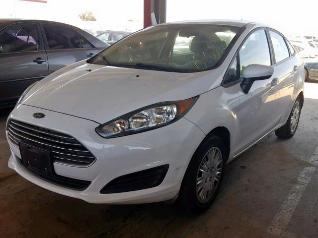 3FADP4AJ7GM204285 - 2016 FORD FIESTA S WHITE photo 2