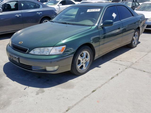 JT8BF28G8X0169647 - 1999 LEXUS ES 300 GREEN photo 2